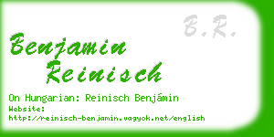 benjamin reinisch business card